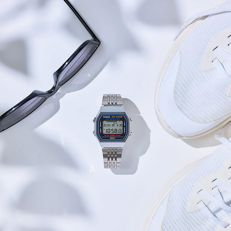 Ktime [카시오 ABL-100WE-1A (블루투스, 스텝 트래커 기능)]